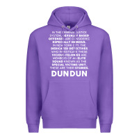 Purple law and order svu opening monologue Premium Hoodie - linhVisuals