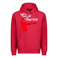 Cardinal this is america meme Premium Hoodie - linhVisuals