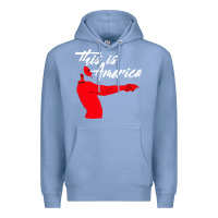 Colony Blue this is america meme Premium Hoodie - linhVisuals