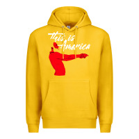 Lemon this is america meme Premium Hoodie - linhVisuals