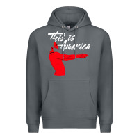 Rock this is america meme Premium Hoodie - linhVisuals