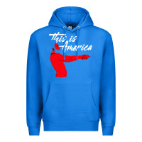 True Royal this is america meme Premium Hoodie - linhVisuals