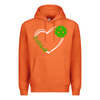 Carrot love pickleball women Premium Hoodie - linhVisuals