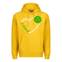 Lemon love pickleball women Premium Hoodie - linhVisuals