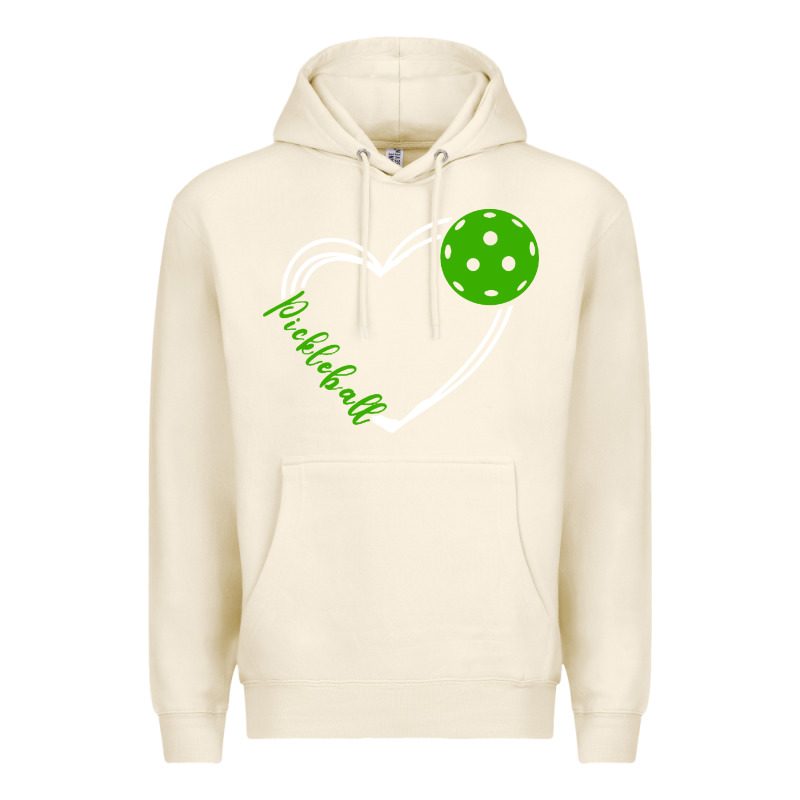 Love Pickleball Women Premium Hoodie by linhVisuals | Teevron