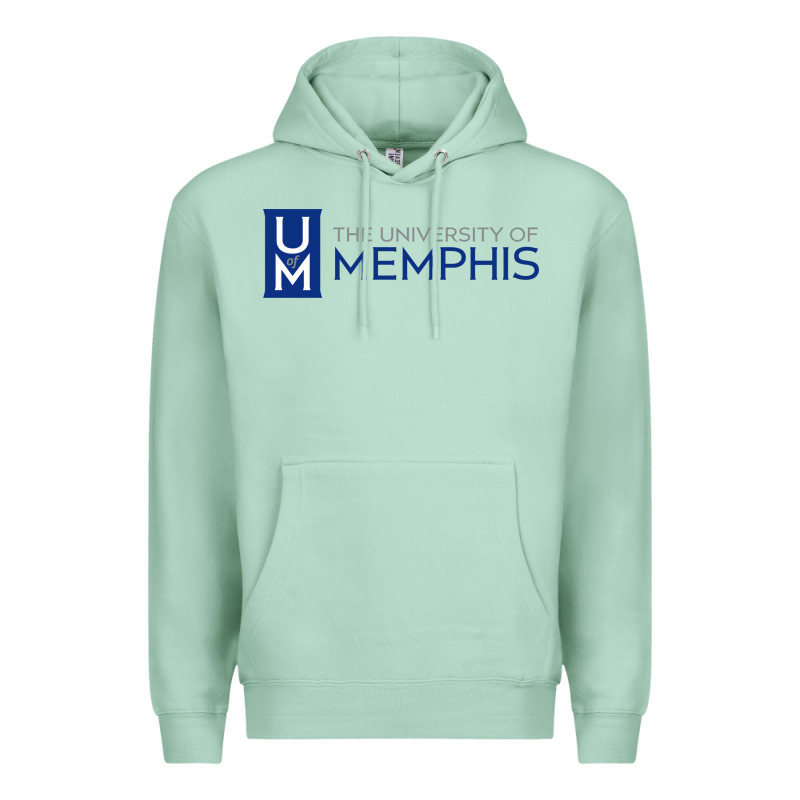 University Of Memphis Wordmark Premium Hoodie by linhVisuals | Teevron