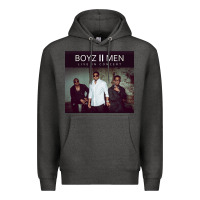 Charcoal Heather #boyz 2 men tour 2022 Premium Hoodie - linhVisuals