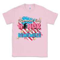 Bubblegum Pink Memorial Day honor and remember Classic Tee - FaDigitalArtStudio