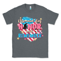 Charcoal Heather Memorial Day honor and remember Classic Tee - FaDigitalArtStudio