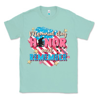 Seafoam Memorial Day honor and remember Classic Tee - FaDigitalArtStudio