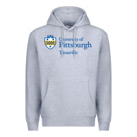Heather Grey University Of Pittsburgh At Titusville New Premium Hoodie - linhVisuals