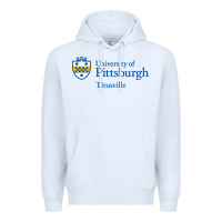 White University Of Pittsburgh At Titusville New Premium Hoodie - linhVisuals