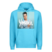 Ocean Blue yours russell dickerson Premium Hoodie - linhVisuals