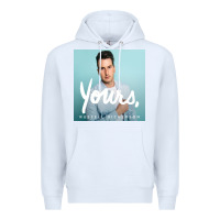 White yours russell dickerson Premium Hoodie - linhVisuals