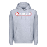 Heather Grey umbrella corporation company Premium Hoodie - linhVisuals