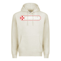 Oatmeal Heather umbrella corporation company Premium Hoodie - linhVisuals