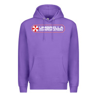 Purple umbrella corporation company Premium Hoodie - linhVisuals