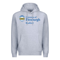 Heather Grey University Of Pittsburgh At Bradford New Premium Hoodie - linhVisuals