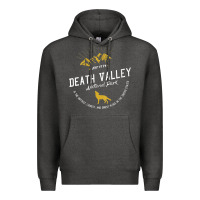 Charcoal Heather death valley national park hiker hiking nevada cool Premium Hoodie - linhVisuals