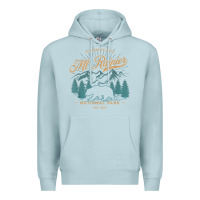 Blue Mist mount rainier national park washington usa vacation hiking Premium Hoodie - linhVisuals