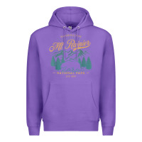Purple mount rainier national park washington usa vacation hiking Premium Hoodie - linhVisuals