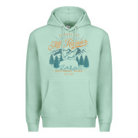 Seafoam mount rainier national park washington usa vacation hiking Premium Hoodie - linhVisuals