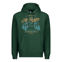 Sports Green mount rainier national park washington usa vacation hiking Premium Hoodie - linhVisuals