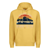 Antique Gold national park grand teton vintage retro hiking Premium Hoodie - linhVisuals