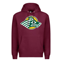 Burgundy Alaska Anchorage Seawolves Premium Hoodie - linhVisuals