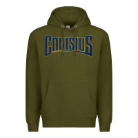 Army Green Canisius Athletics Wordmark Premium Hoodie - linhVisuals