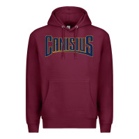 Burgundy Canisius Athletics Wordmark Premium Hoodie - linhVisuals