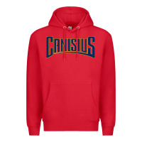 Red Canisius Athletics Wordmark Premium Hoodie - linhVisuals
