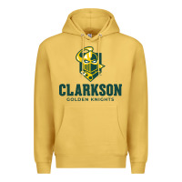 Antique Gold Clarkson Golden Knights Premium Hoodie - linhVisuals