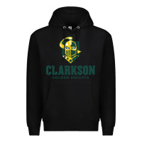 Black Clarkson Golden Knights Premium Hoodie - linhVisuals