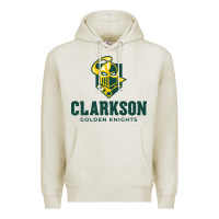 Oatmeal Heather Clarkson Golden Knights Premium Hoodie - linhVisuals