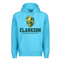 Ocean Blue Clarkson Golden Knights Premium Hoodie - linhVisuals
