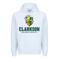 White Clarkson Golden Knights Premium Hoodie - linhVisuals