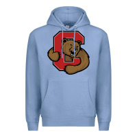 Colony Blue Cornell Big Red Premium Hoodie - linhVisuals