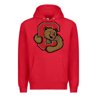 Red Cornell Big Red Premium Hoodie - linhVisuals