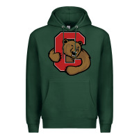 Sports Green Cornell Big Red Premium Hoodie - linhVisuals