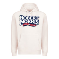 Pale Pink Robert Morris Colonials Wordmark Premium Hoodie - linhVisuals