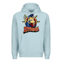 Blue Mist peoria rivermen Premium Hoodie - linhVisuals