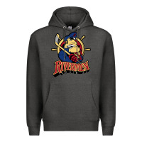 Charcoal Heather peoria rivermen Premium Hoodie - linhVisuals