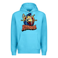 Ocean Blue peoria rivermen Premium Hoodie - linhVisuals