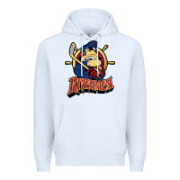 White peoria rivermen Premium Hoodie - linhVisuals