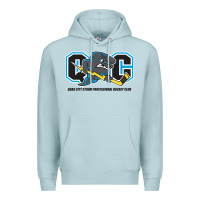 Blue Mist quad city storm Premium Hoodie - linhVisuals