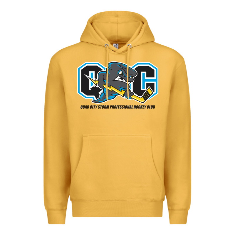 Quad City Storm Premium Hoodie by linhVisuals | Teevron