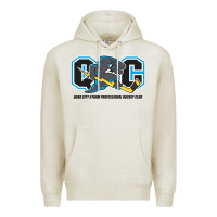 Oatmeal Heather quad city storm Premium Hoodie - linhVisuals