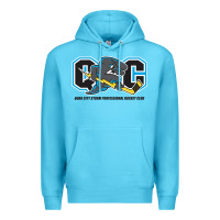 Ocean Blue quad city storm Premium Hoodie - linhVisuals