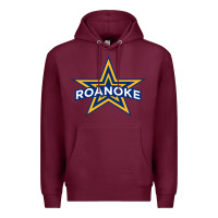 Burgundy roanoke rail yard dawgs Premium Hoodie - linhVisuals